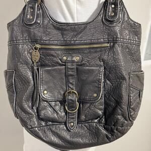 Sparrow True Vegan Leather Shoulderbag Tote‎ Hobo Bohemian